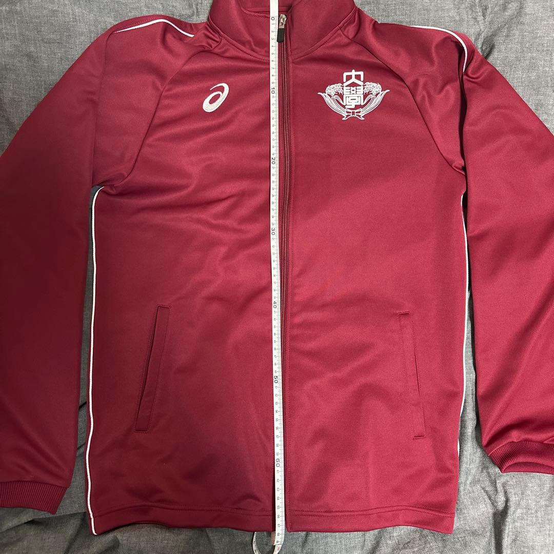 【美品】　早稲田大学　ア式蹴球部　ジャージ　上下　アシックス　L 大学サッカー