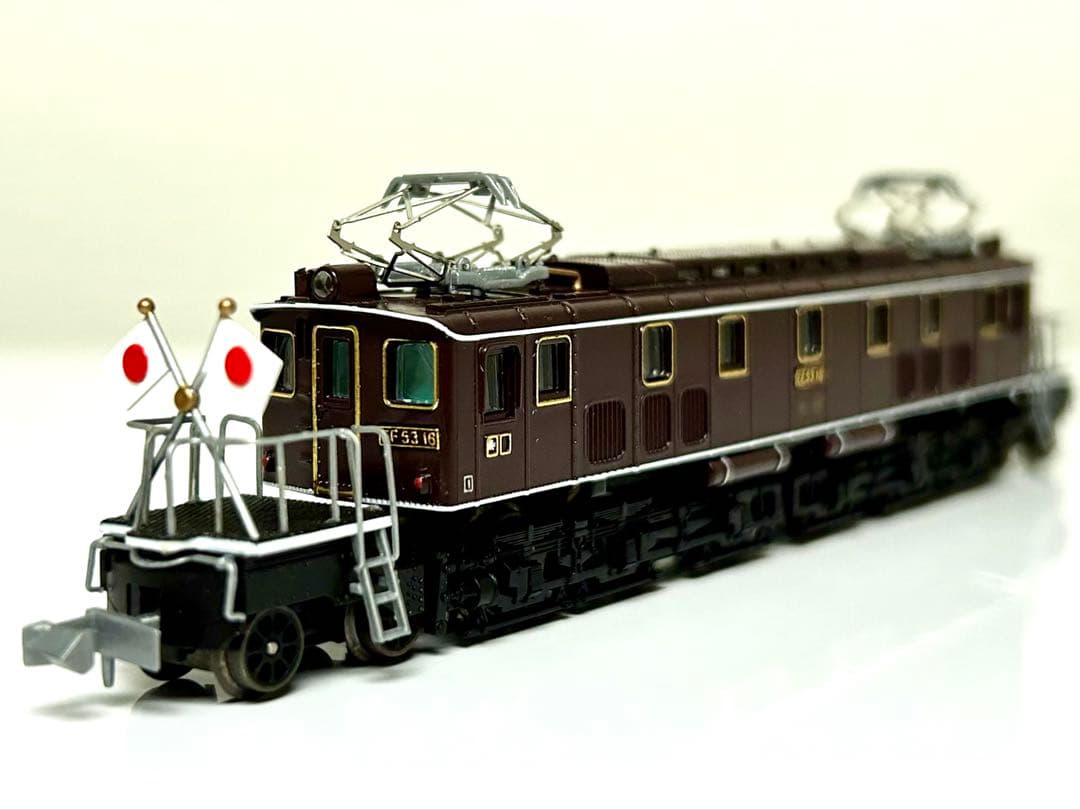 鉄道模型　お召し列車　EF53 16 お召し指定機　客車　6両セット