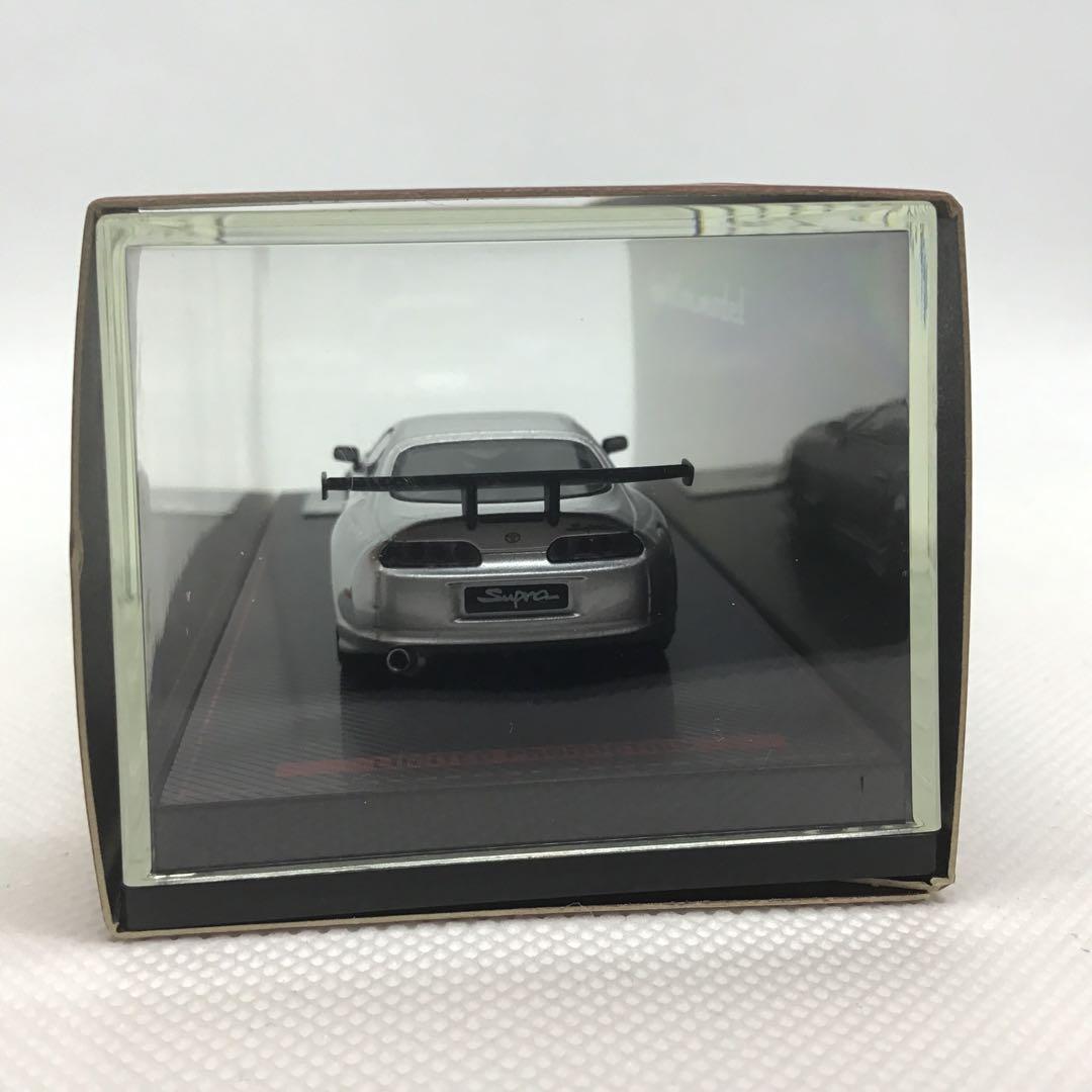 イグニッションモデル　1/64 マツダ　スープラ　JZA80 シルバー