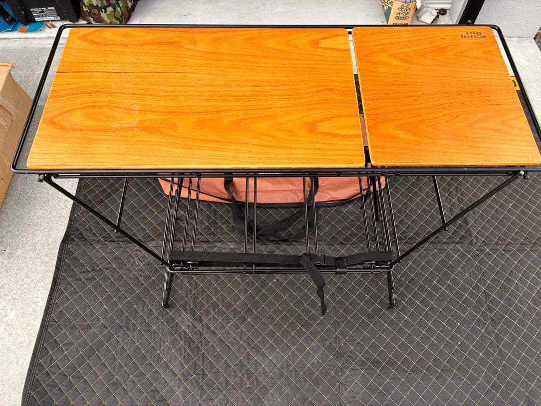 ハングアウト CrankCookingTable キッチンテーブル 収納ケース付