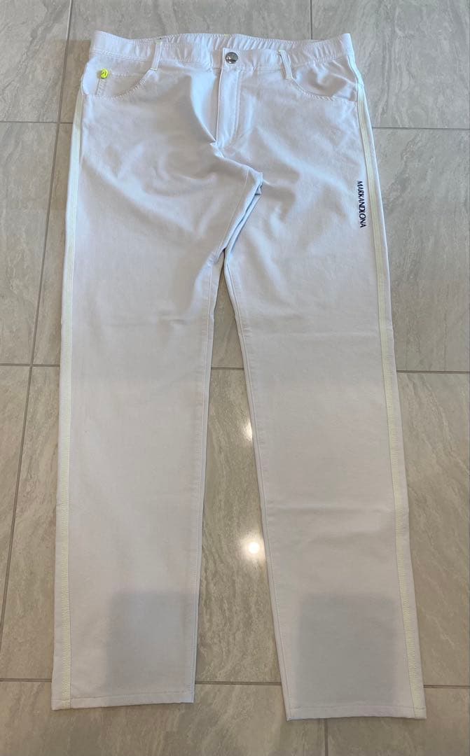 MARK&LONA ホワイトパンツ Size50