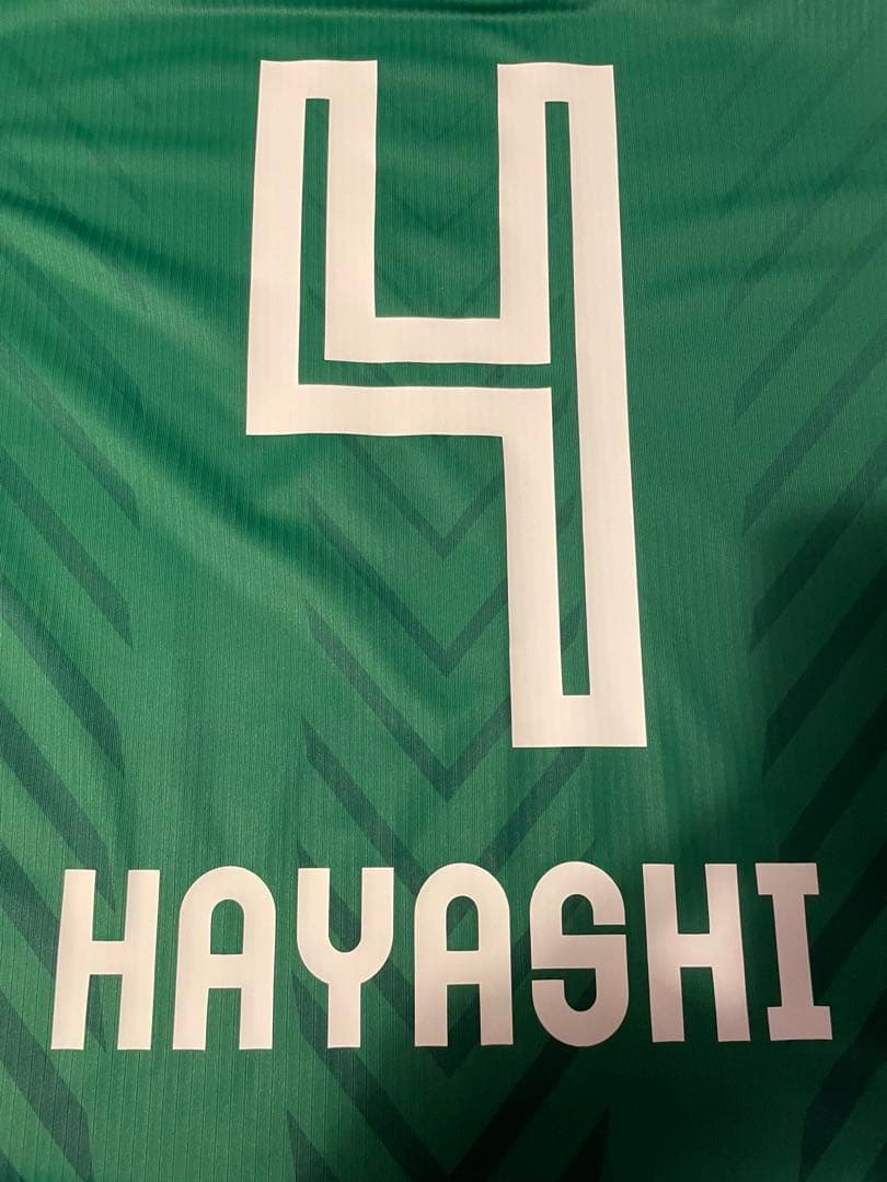 東京ヴェルディ　林尚輝選手実使用　長袖ユニフォームオーセンティックシャツアスレタ