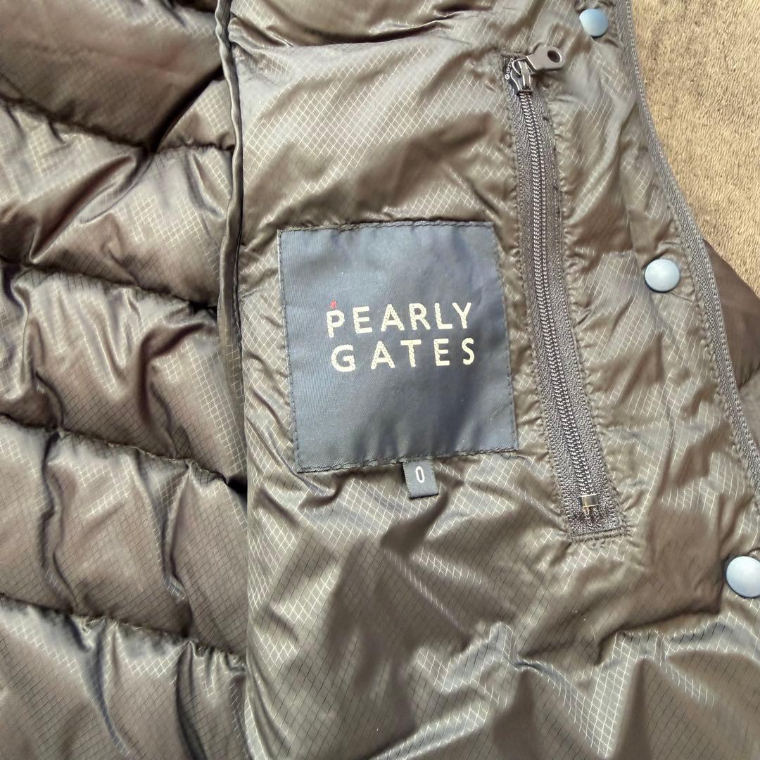 美品 PEARLY GATES 2WAYダウンジャケット ベスト パーリーゲイツ