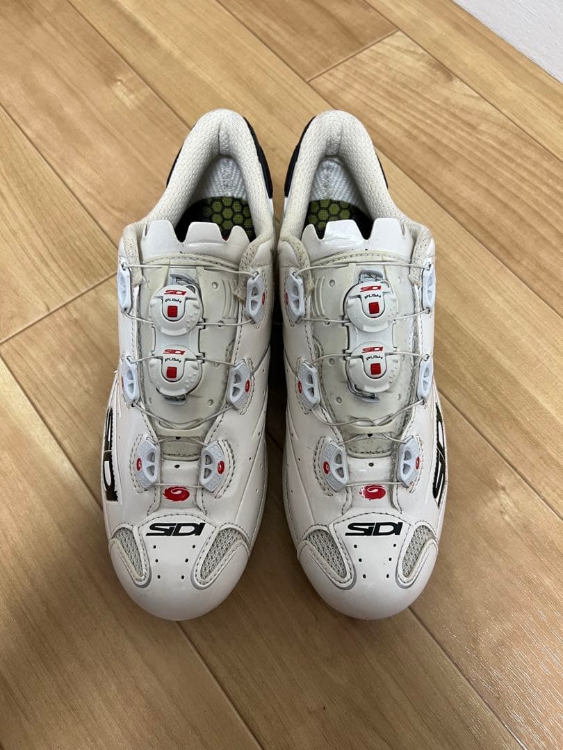 SIDI SHOT ロードバイク ビンディングシューズ ホワイト サイズ41