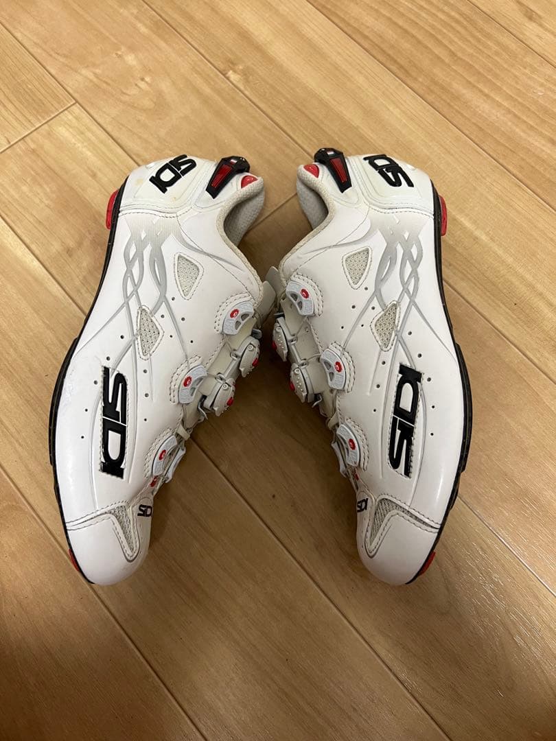 SIDI SHOT ロードバイク ビンディングシューズ ホワイト サイズ41