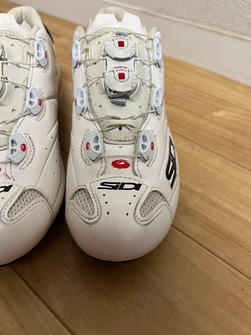 SIDI SHOT ロードバイク ビンディングシューズ ホワイト サイズ41