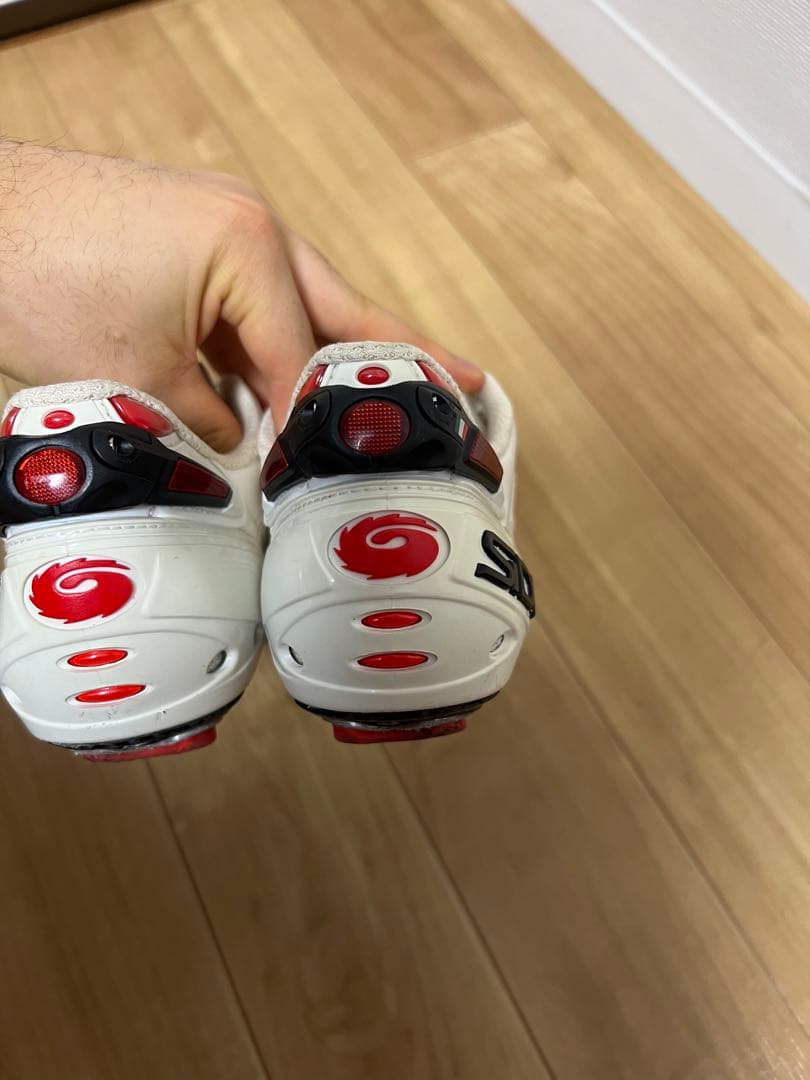 SIDI SHOT ロードバイク ビンディングシューズ ホワイト サイズ41