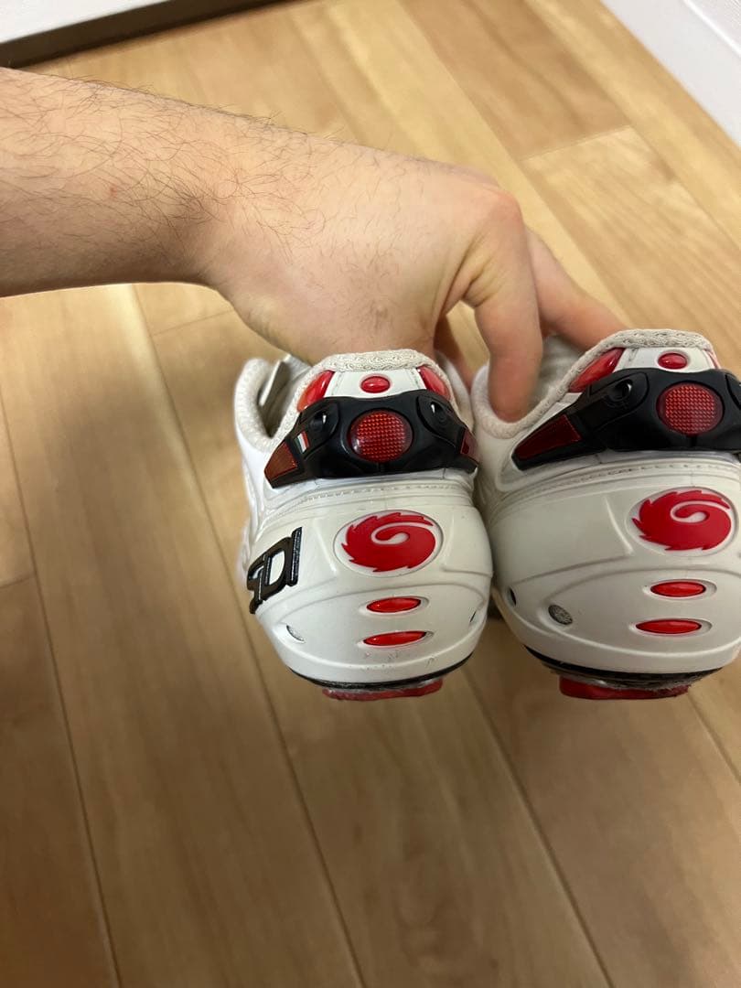 SIDI SHOT ロードバイク ビンディングシューズ ホワイト サイズ41