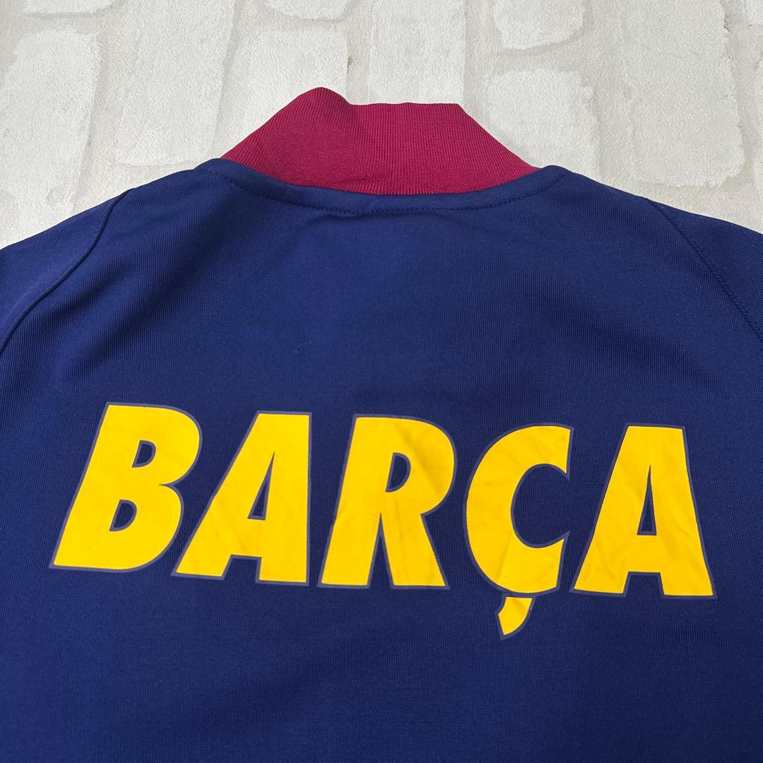 FC バルセロナ 14-15 ナイキ NIKE スウォッシュ 刺繍 ジャージ M
