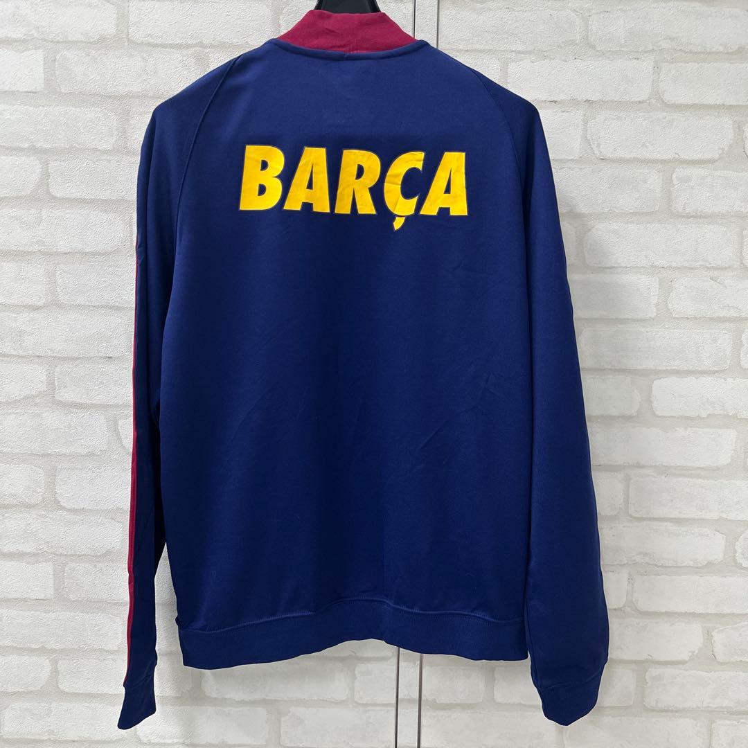 FC バルセロナ 14-15 ナイキ NIKE スウォッシュ 刺繍 ジャージ M