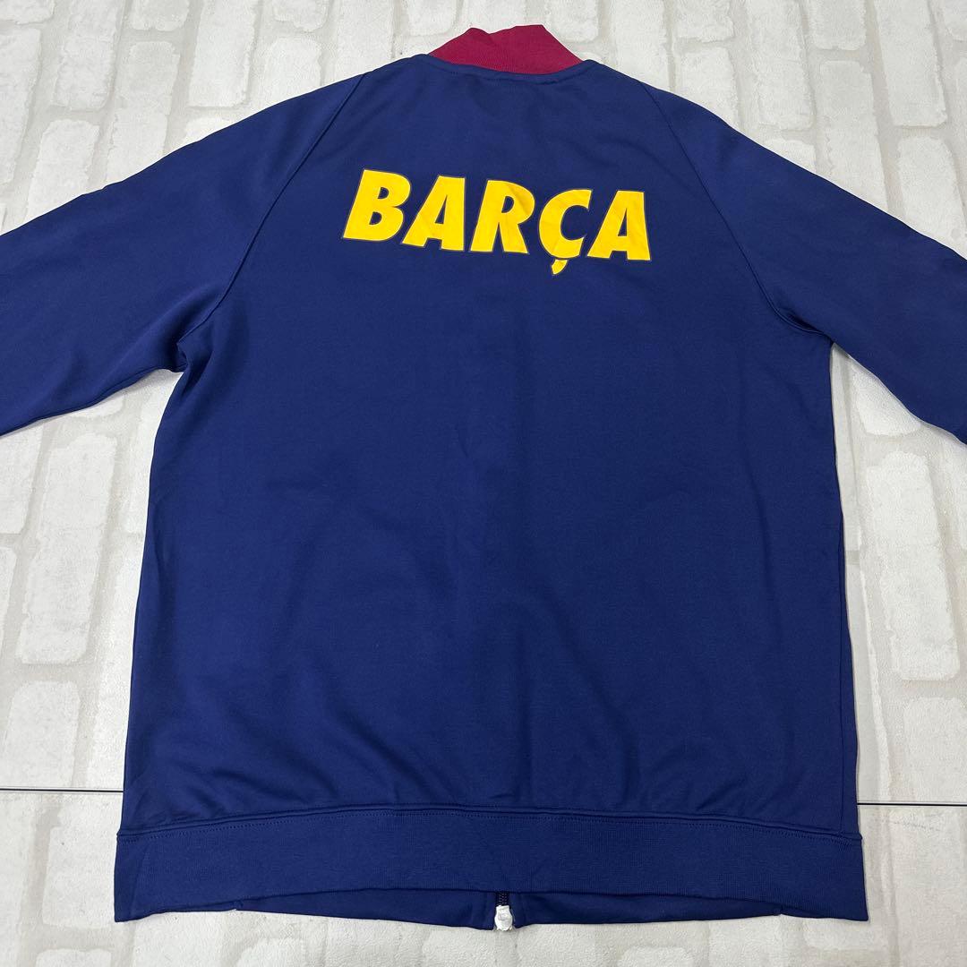 FC バルセロナ 14-15 ナイキ NIKE スウォッシュ 刺繍 ジャージ M