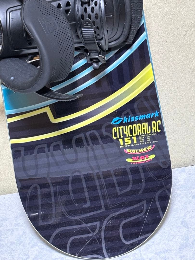 キスマーク スノーボードCITYCORAL RC 151cm