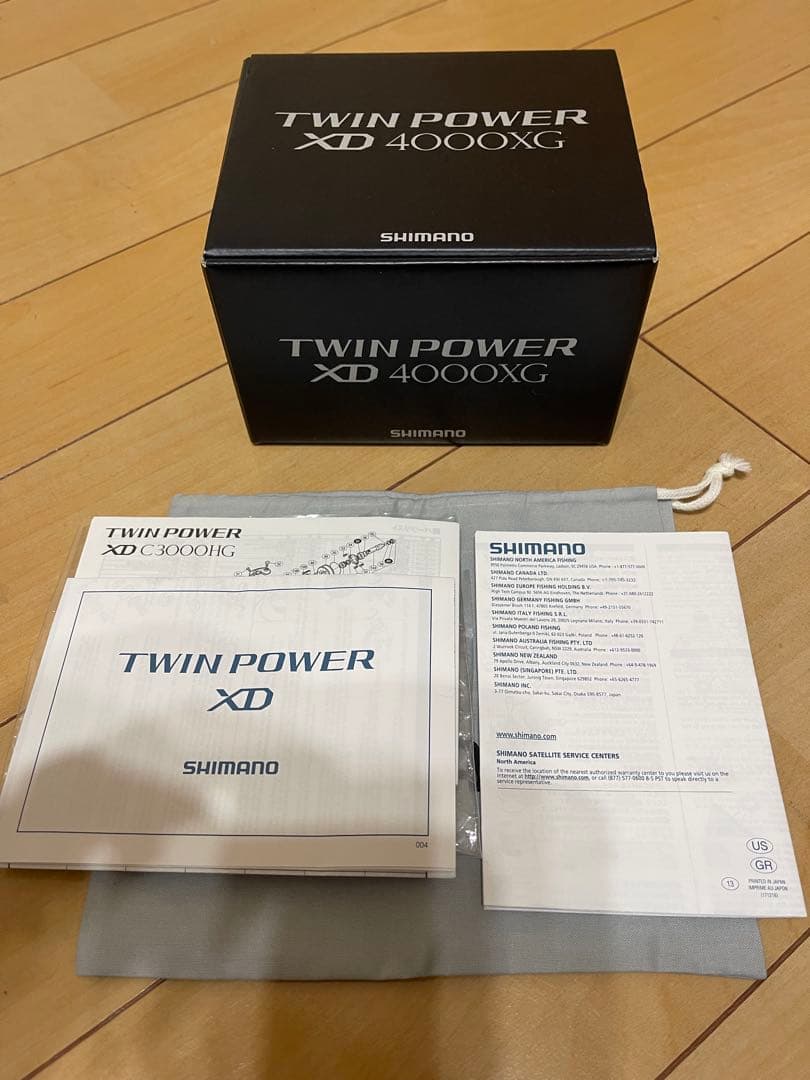 シマノ 17ツインパワーXD 4000XG 名機 即日発送 美品
