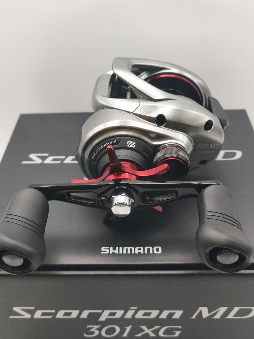 【新品】シマノ 21 スコーピオンMD 301XG LH 左巻き 怪魚ハンター