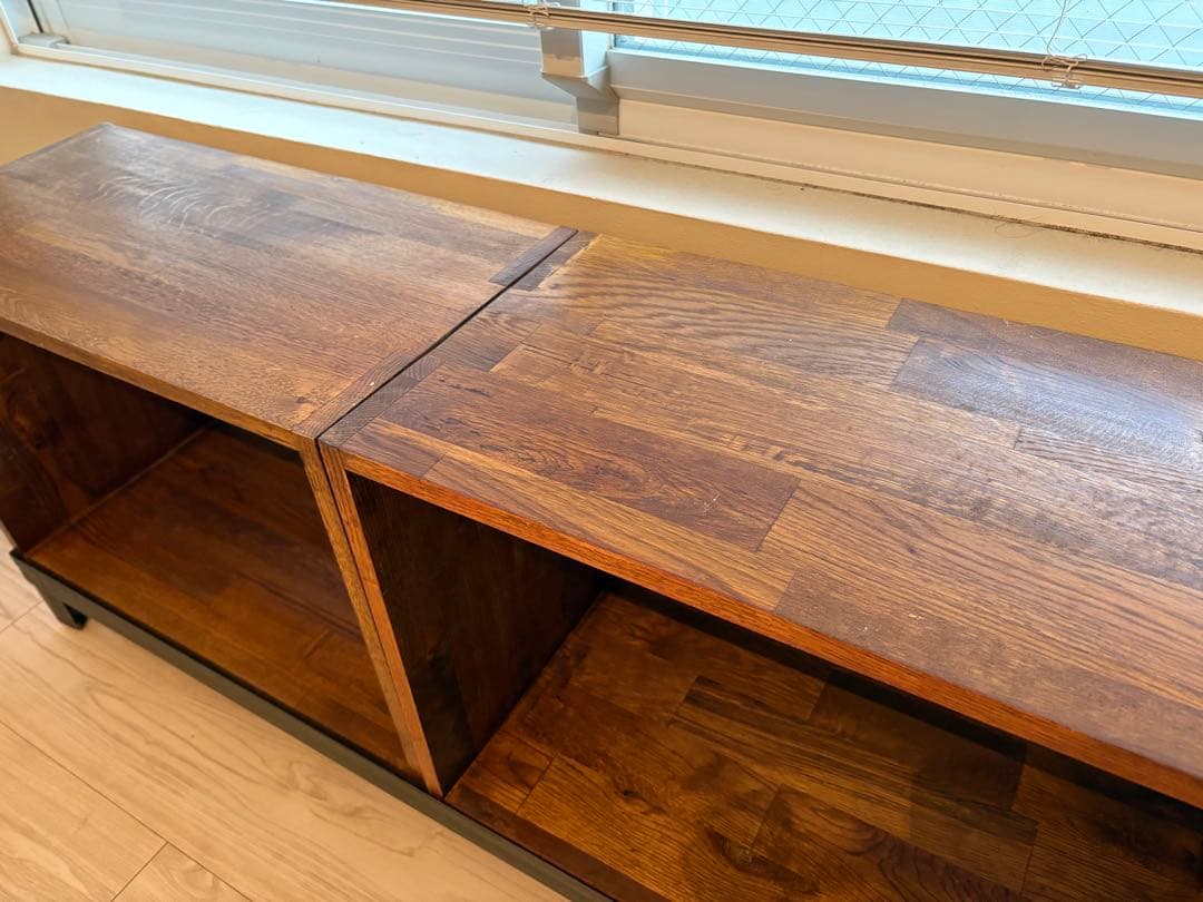 a.depecheアデペシュSHUSEI box shelf 600+アイアン