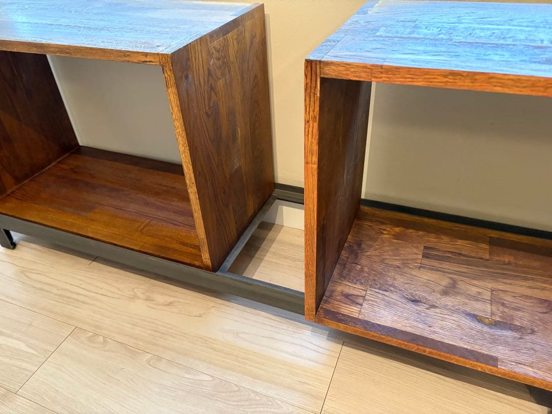 a.depecheアデペシュSHUSEI box shelf 600+アイアン