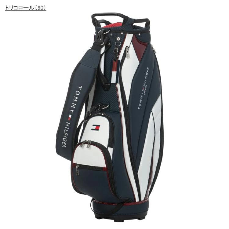 新品 トミーヒルフィガーゴルフ キャディバッグ THMG5SC2 トリコロール