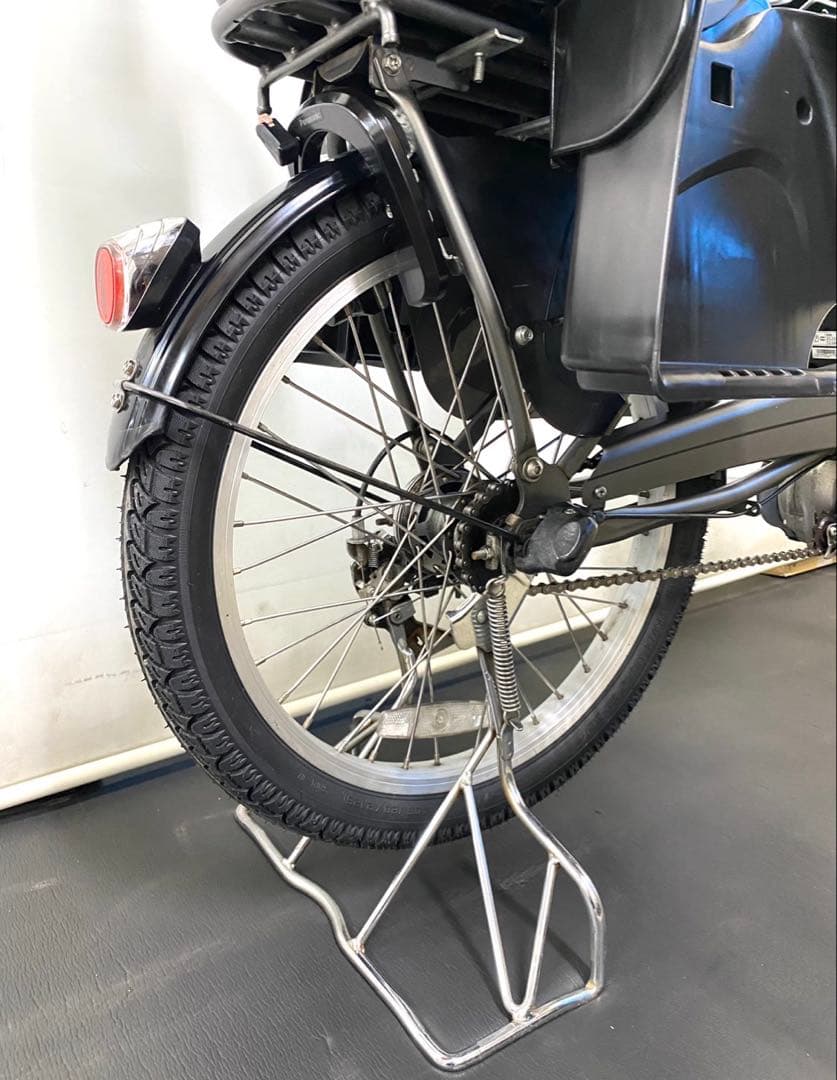 1年保証 大容量　パナソニック　ギュット　20インチ　グレー　電動アシスト自転車