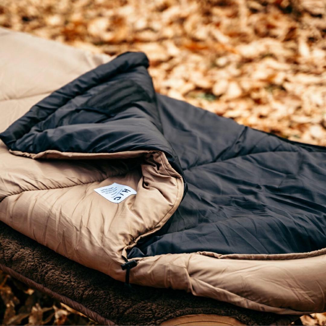 【未開封】 HOTELCAMPS 元値13,800円 寝袋 シュラフ ベージュ