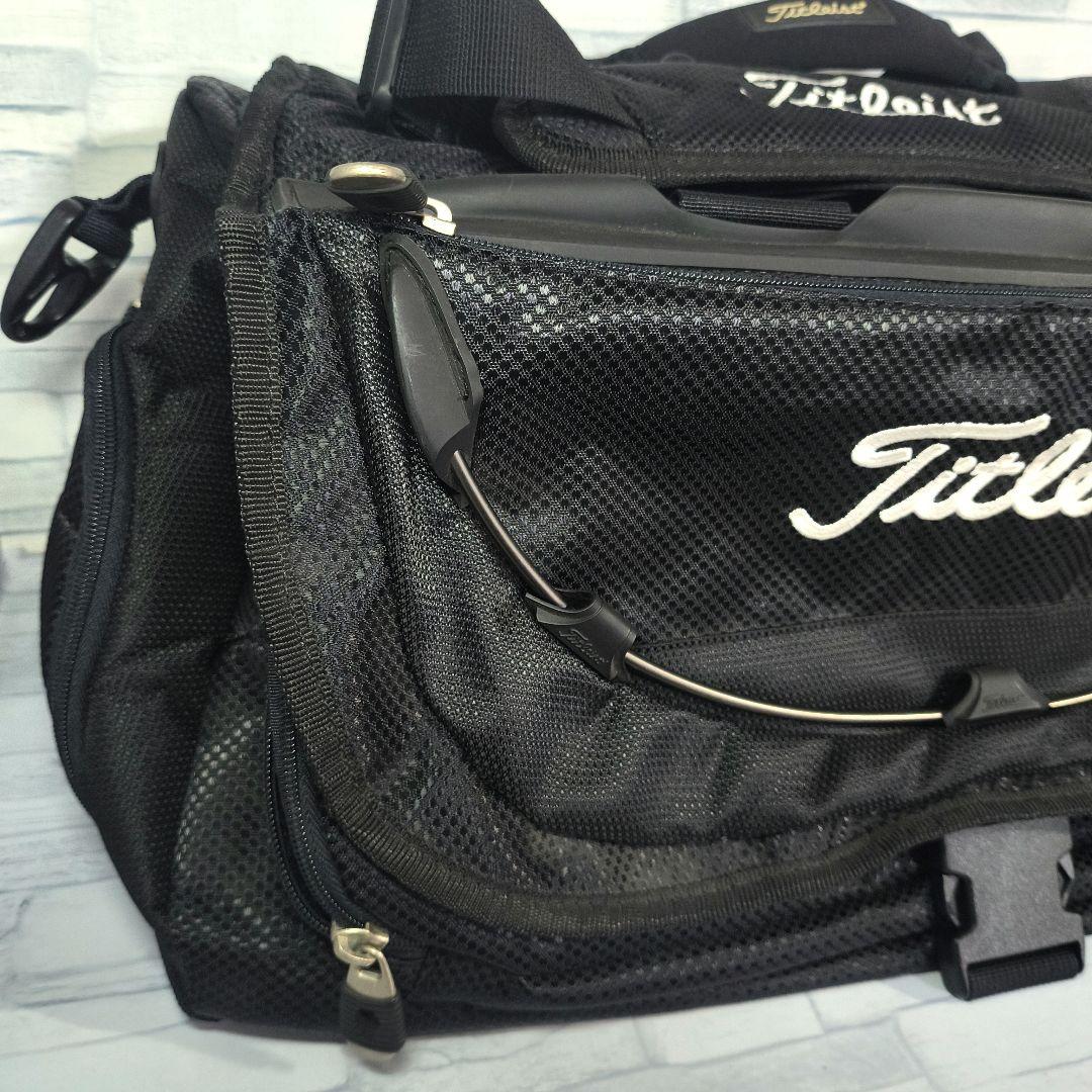 未使用　Titleist ボストンバッグ ダッフルバッグ ロッカーバッグ　黒