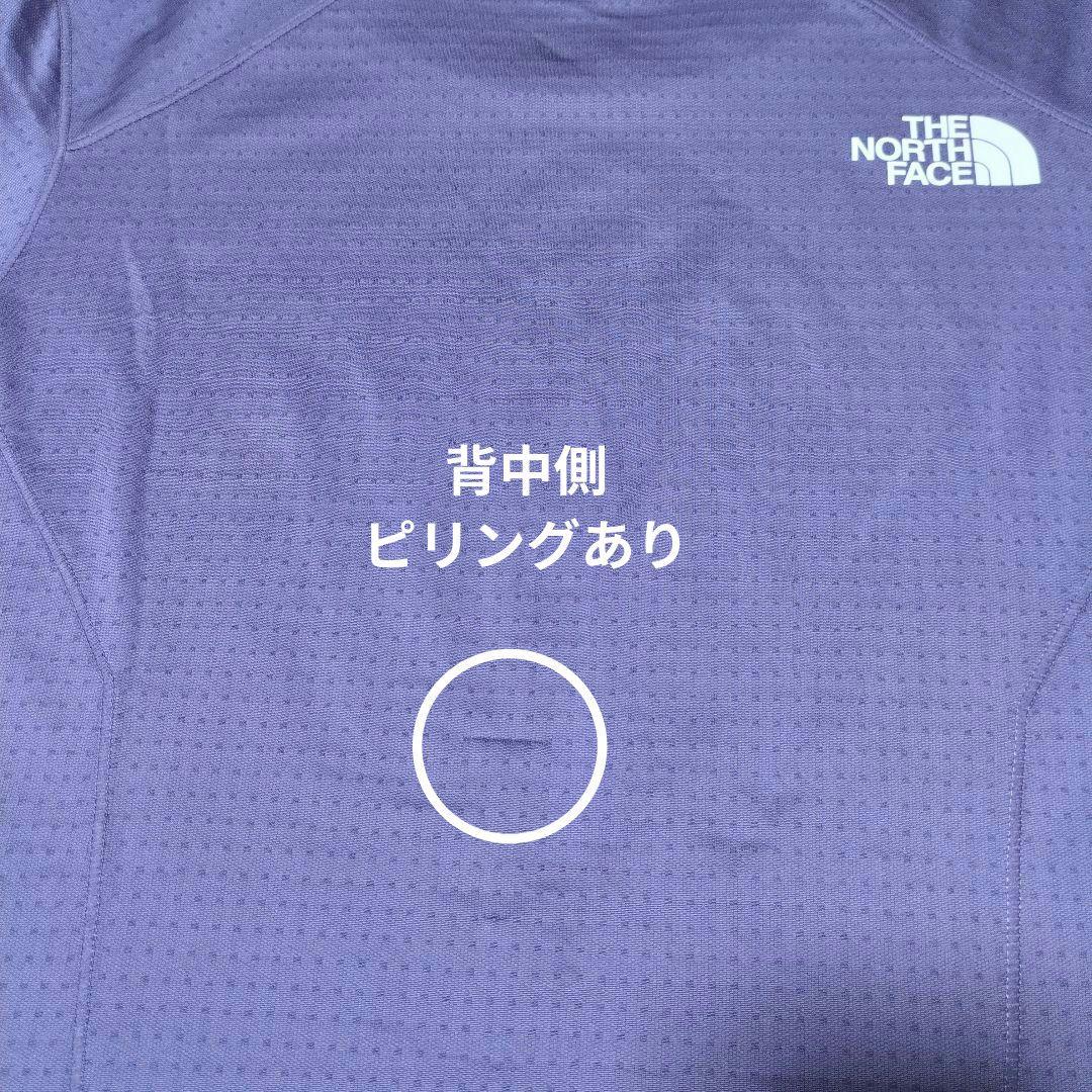 ノースフェイス ショートスリーブドライドットライトクルー レディースL