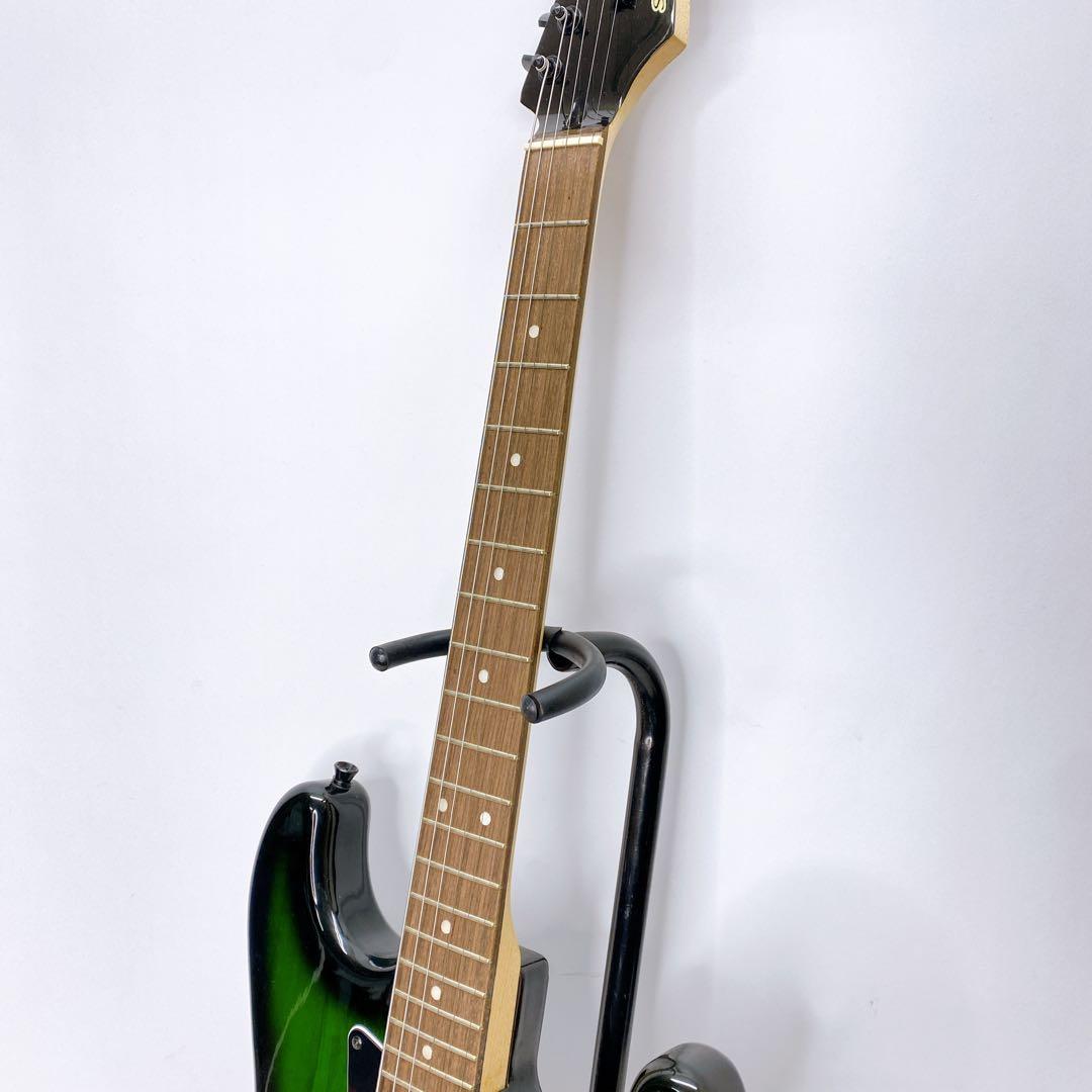 SELDER エレキギター グリーン　ストラト　A441