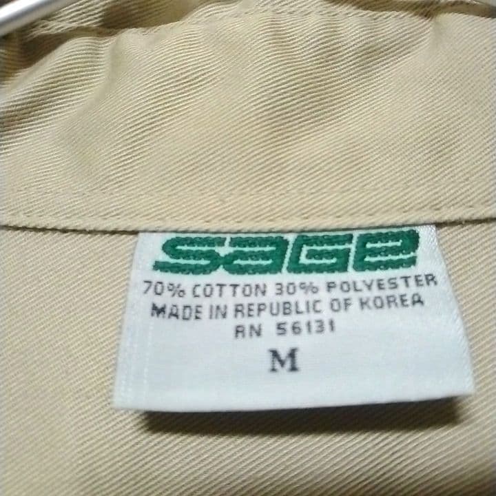 セージ SAGE アウトドアウエア フィッシングシャツ Lサイズ 未使用 フライ