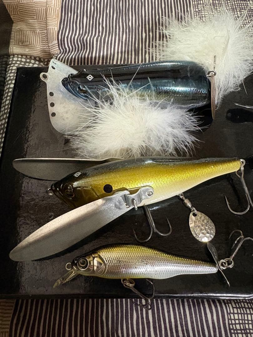 バス釣りルアーフックセット