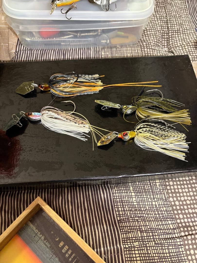 バス釣りルアーフックセット