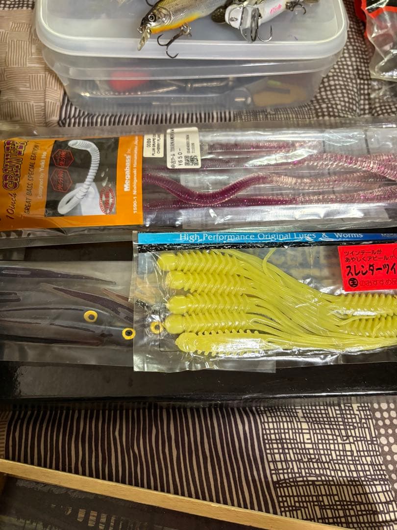 バス釣りルアーフックセット