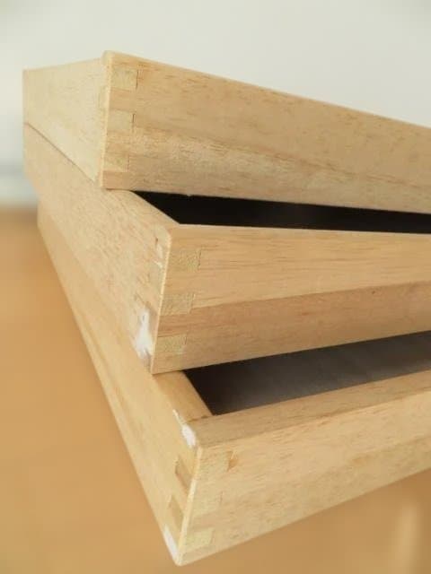 きもの収納　桐箱３段