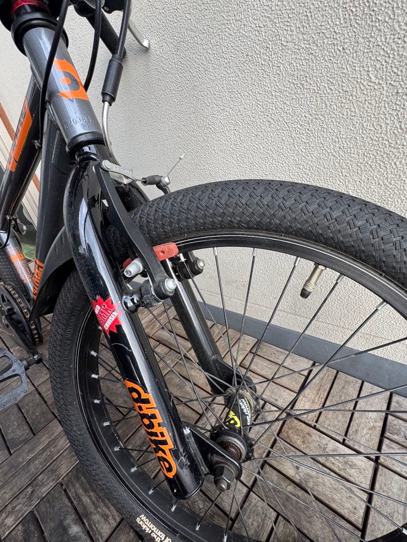 d-Bike XSTREET 20S ジュニアサイズ BMXガンメタリック