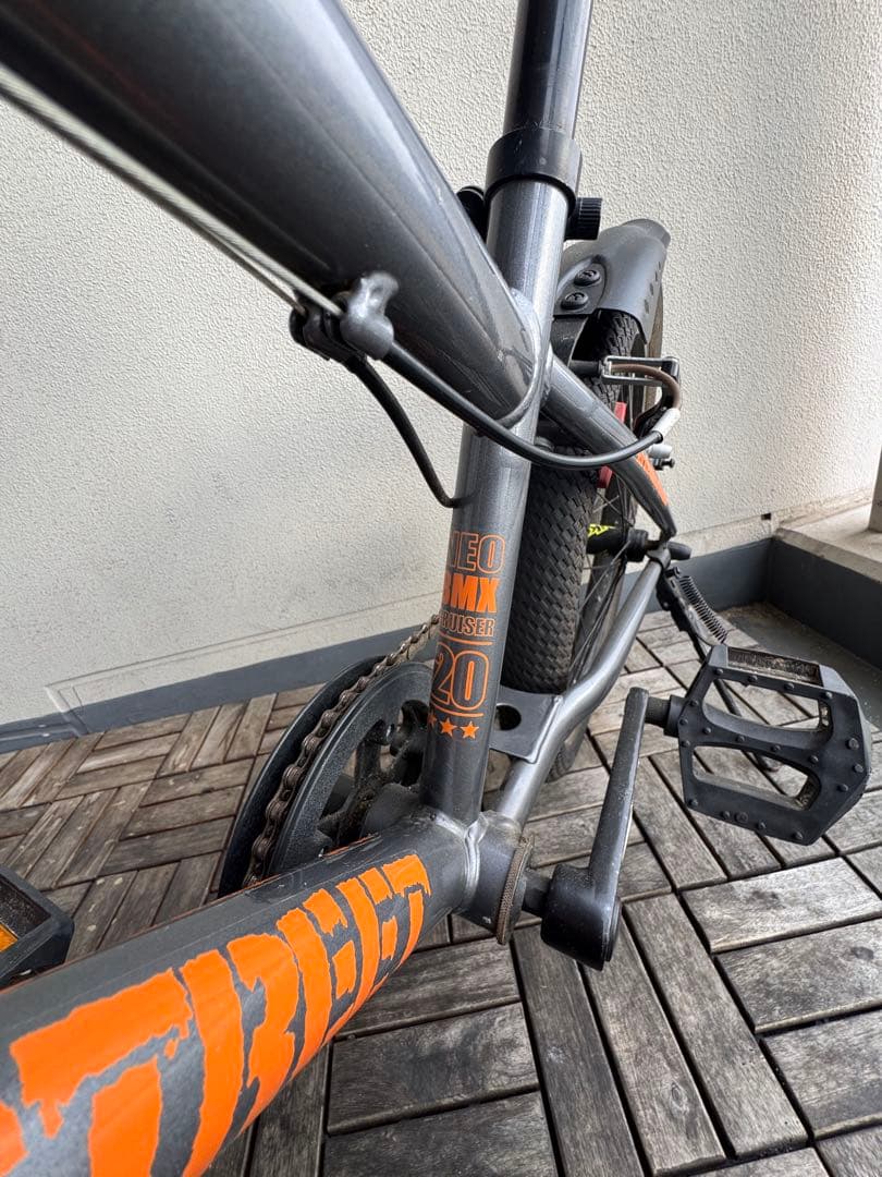 d-Bike XSTREET 20S ジュニアサイズ BMXガンメタリック