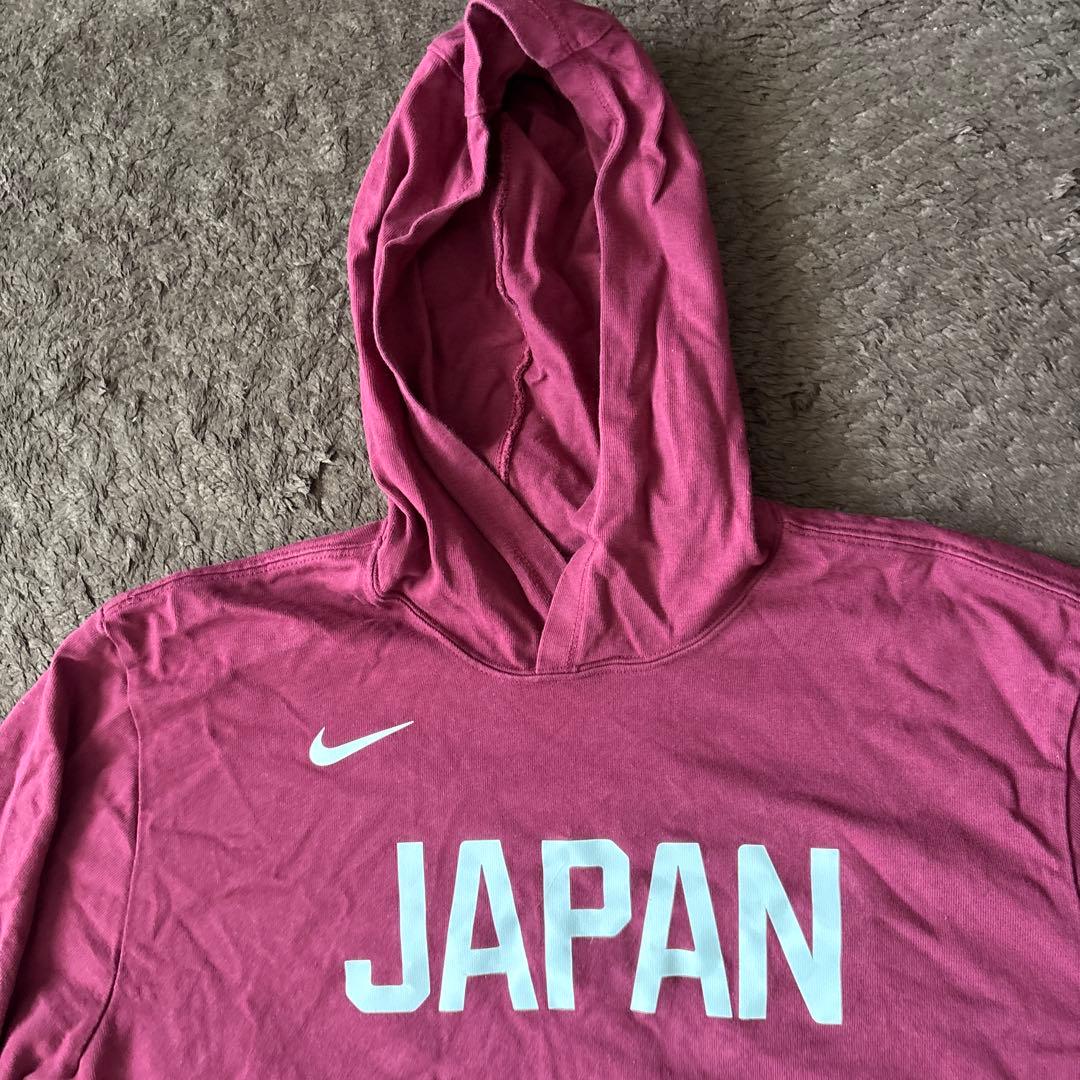 非売品！ナイキ×バスケット日本代表スタッフ支給半袖パーカーXLNIKEJAPAN
