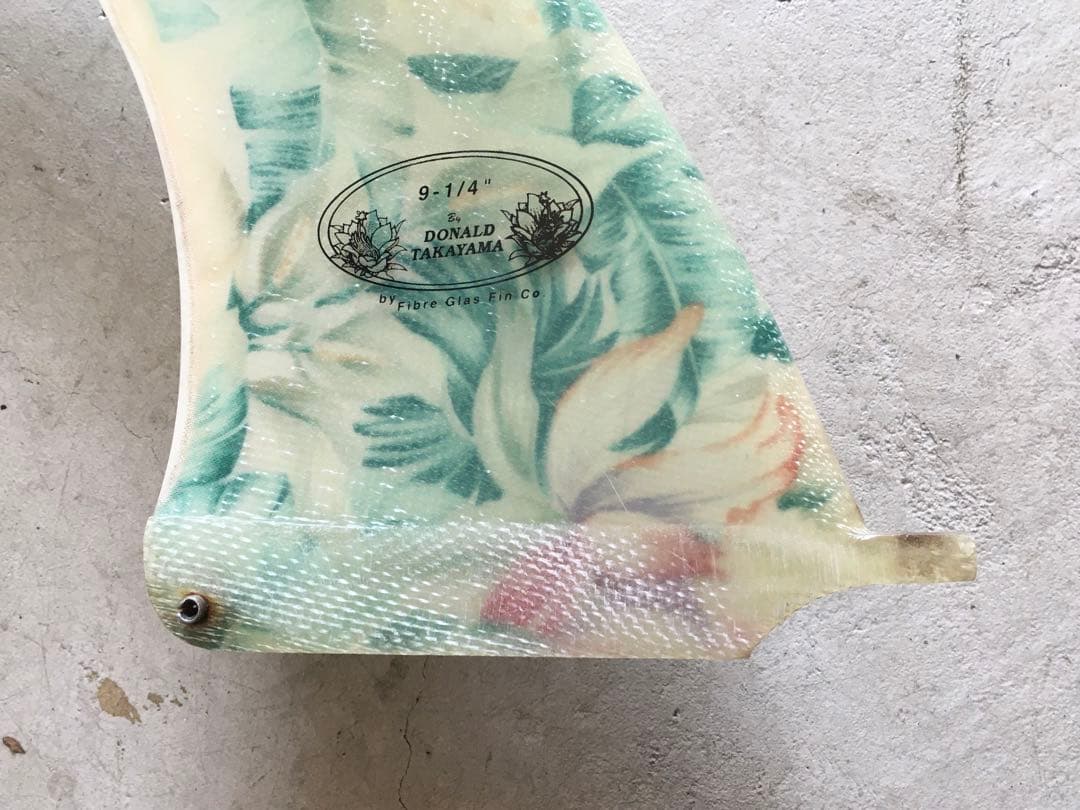 DONALD TAKAYAMA サーフボードフィン 9 1/4