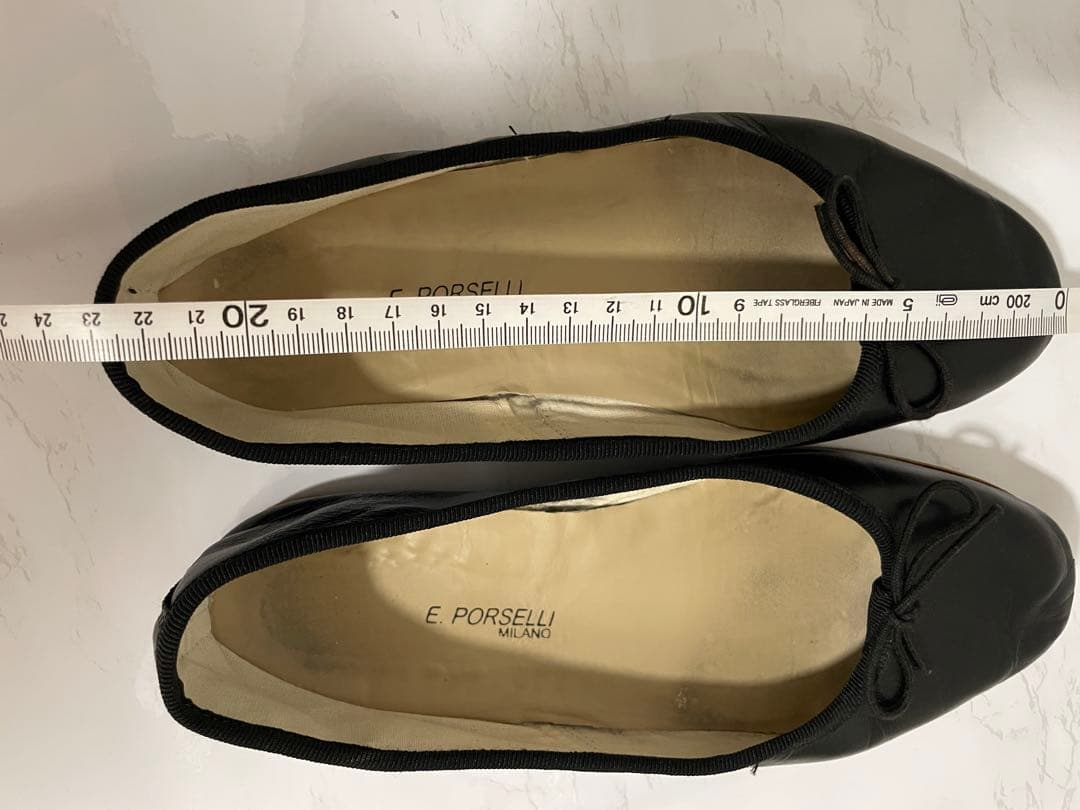 【最終値下げ】裏張り済みE. PORSELLI ポルセリ36（約23cm）