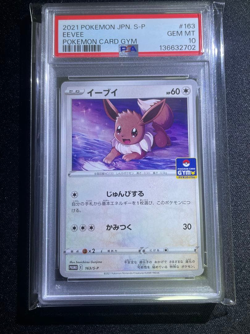 【PSA10連番】ブラッキー　161/S-P イーブイ　163/S-P