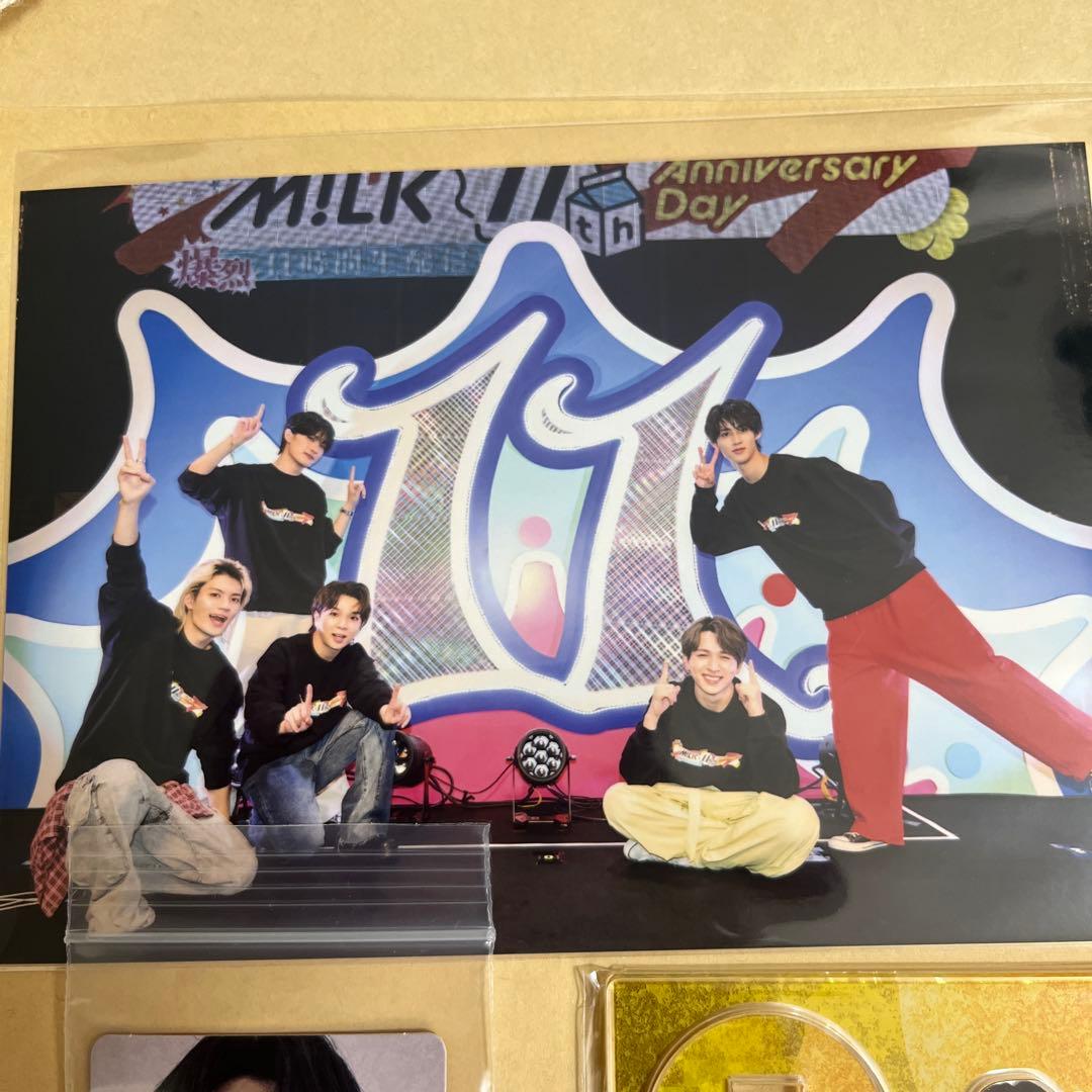 M!LK 吉田仁人 4点セット（アクスタ、トレカ、ステッカー、写真）