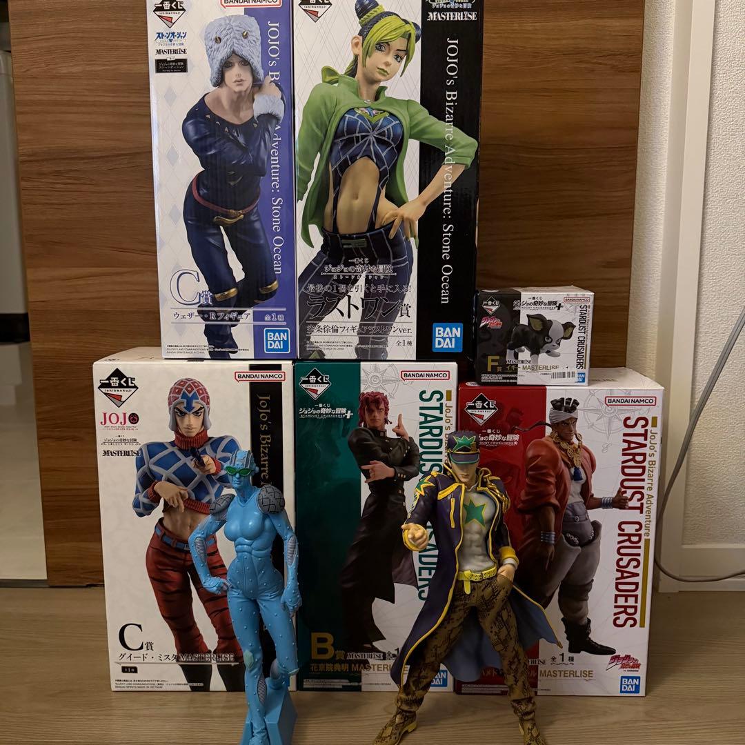 ジョジョの奇妙な冒険 フィギュアセット　一番くじ