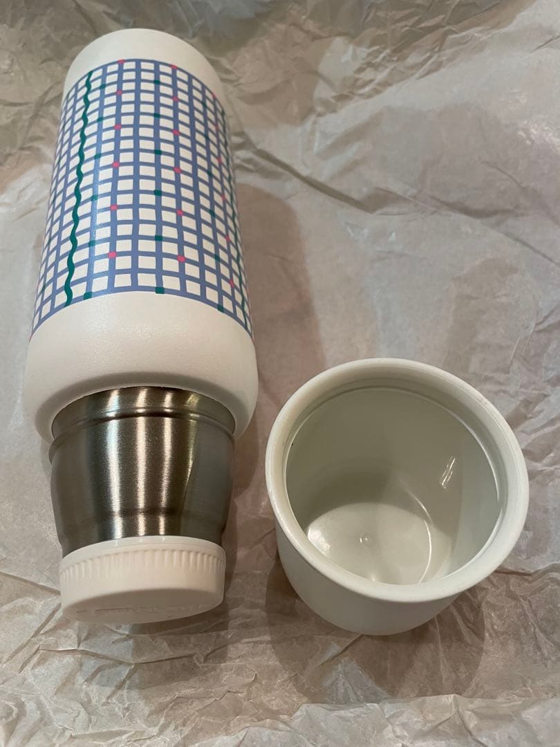 STANLEY + STARBUCKS チェック柄水筒 新品未使用　箱入り‼︎
