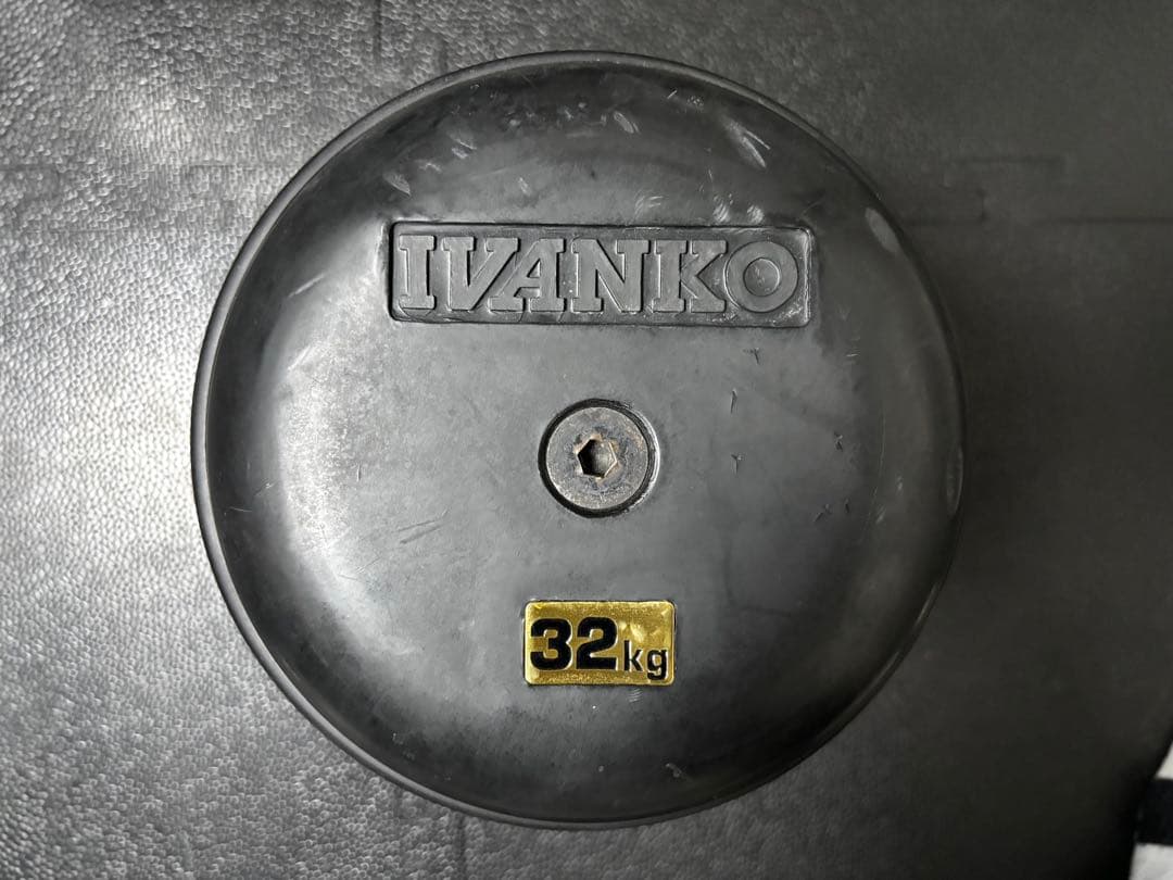 IVANKO(イヴァンコ) SDKR セットダンベル(ラバー) 32×2
