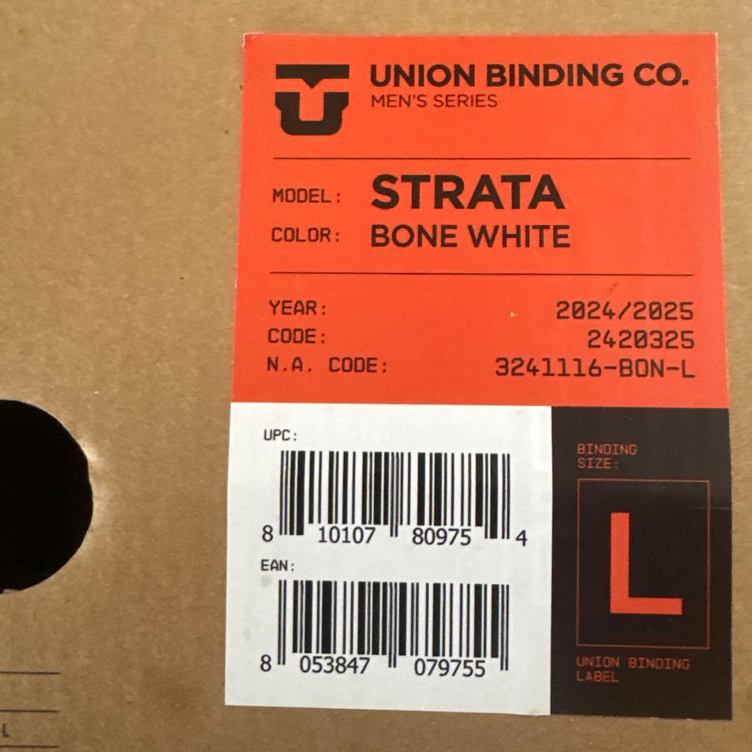スノーボード UNION STRATA BONE WHITE