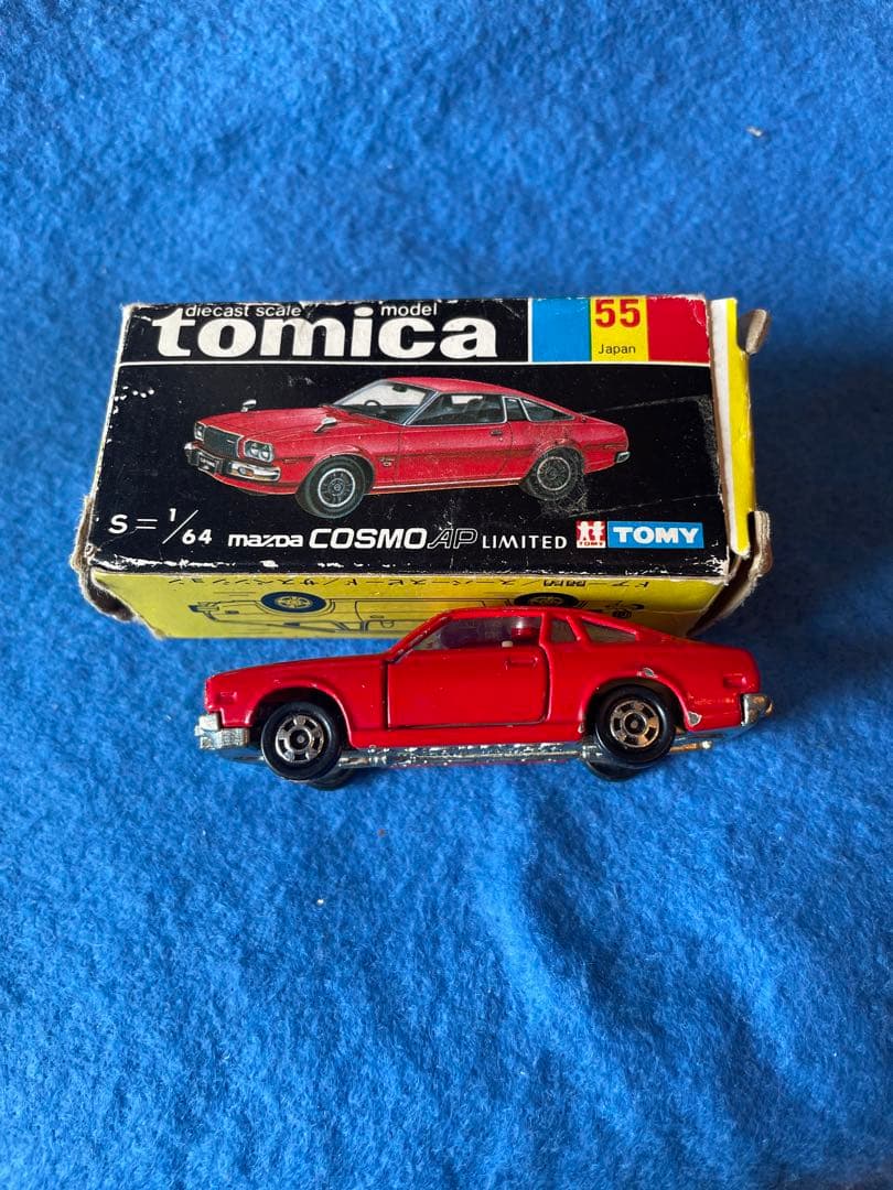 トミカ 1/64 mazda COSMO AP LIMITED 赤