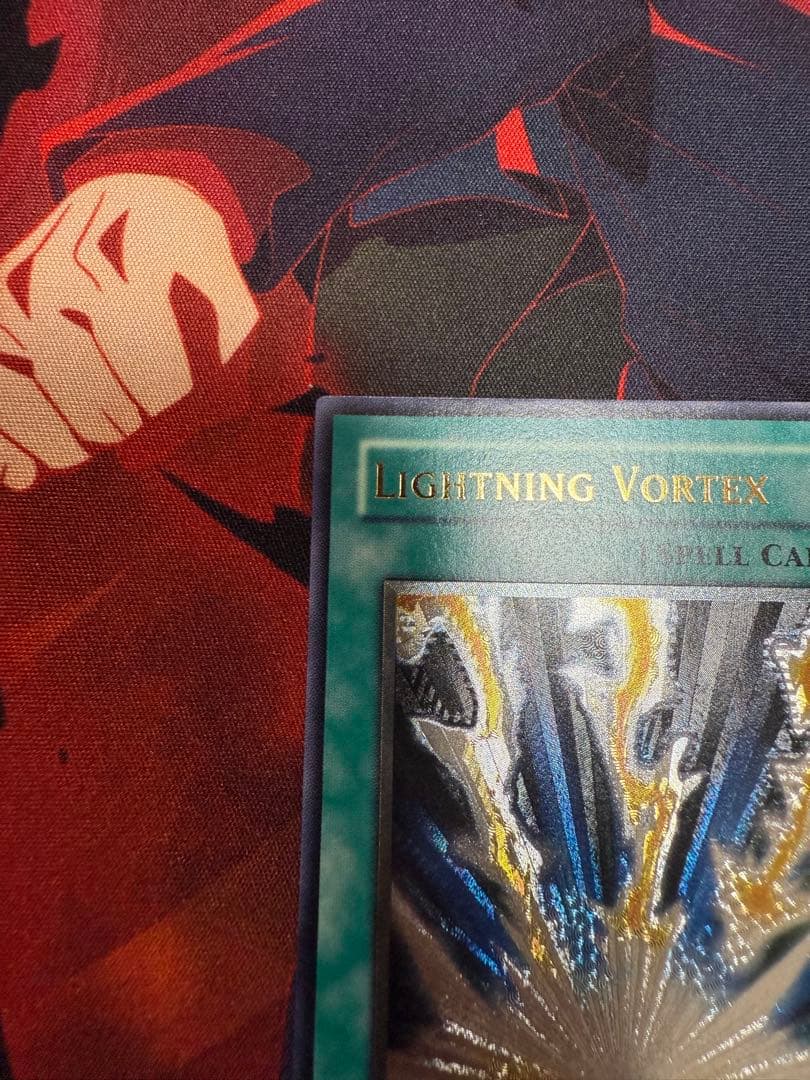 【美品】遊戯王 ライトニングボルテックス　旧アジア