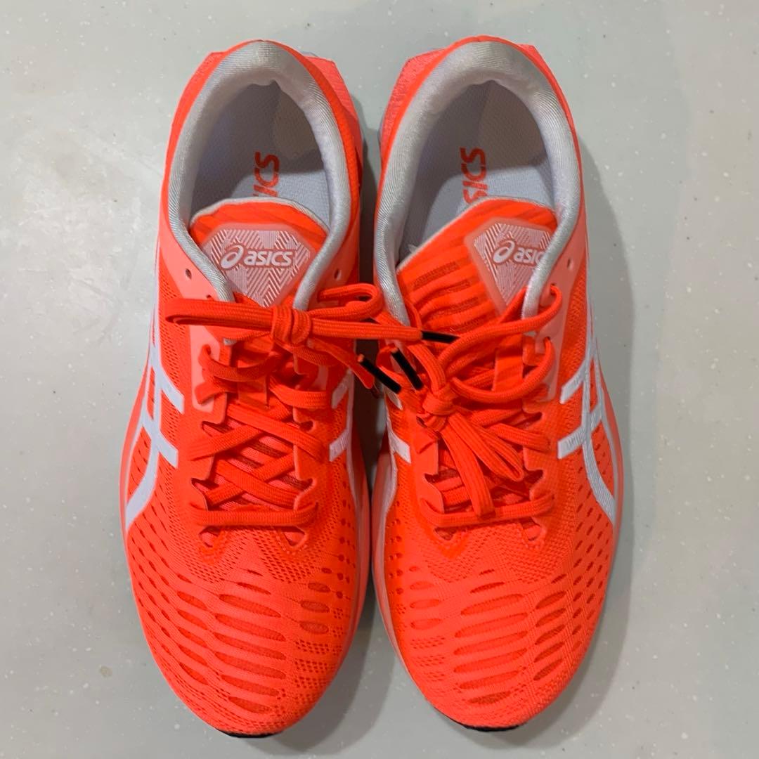 NOVABLAST TOKYO asics 23.5 サンライズレッド/ホワイト