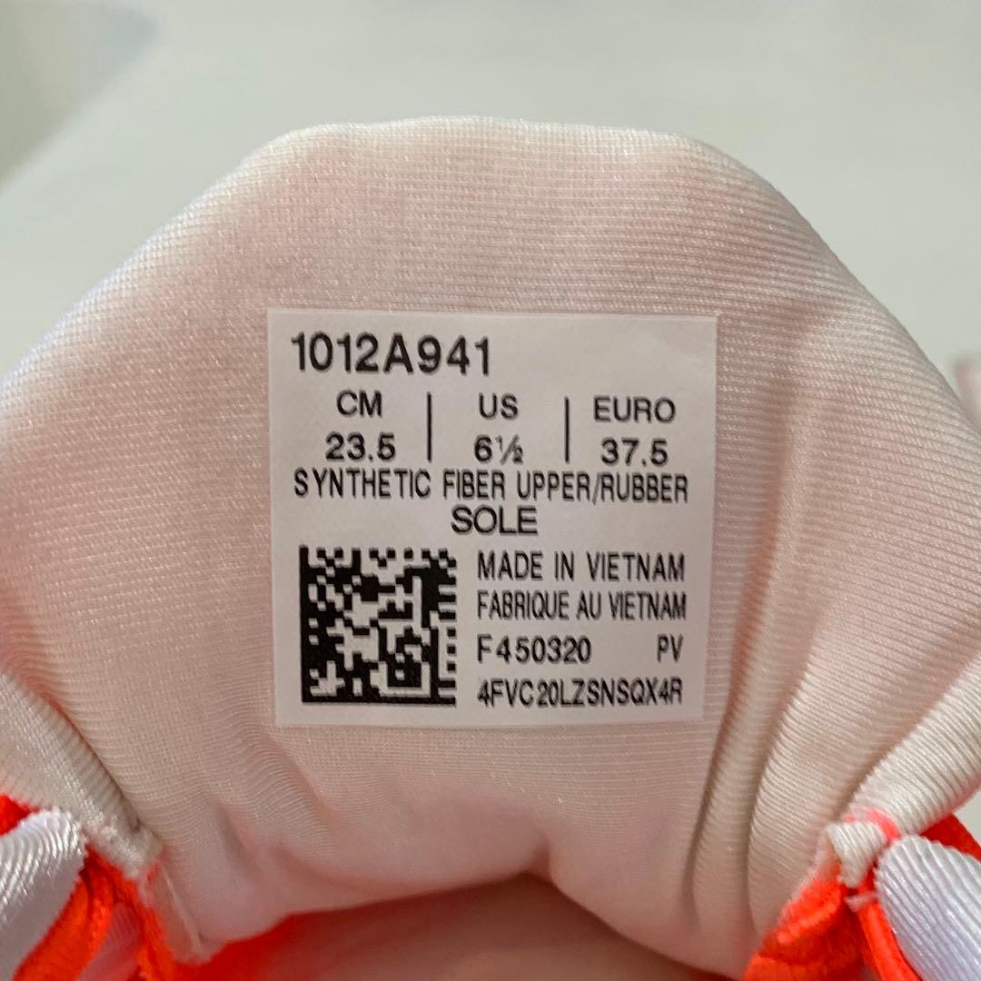 NOVABLAST TOKYO asics 23.5 サンライズレッド/ホワイト