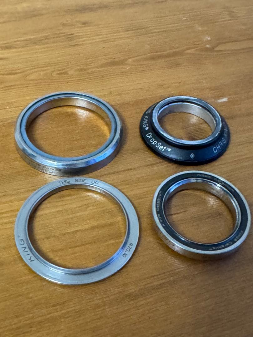CHRIS KING DropSet2 ceramic + スペーサー