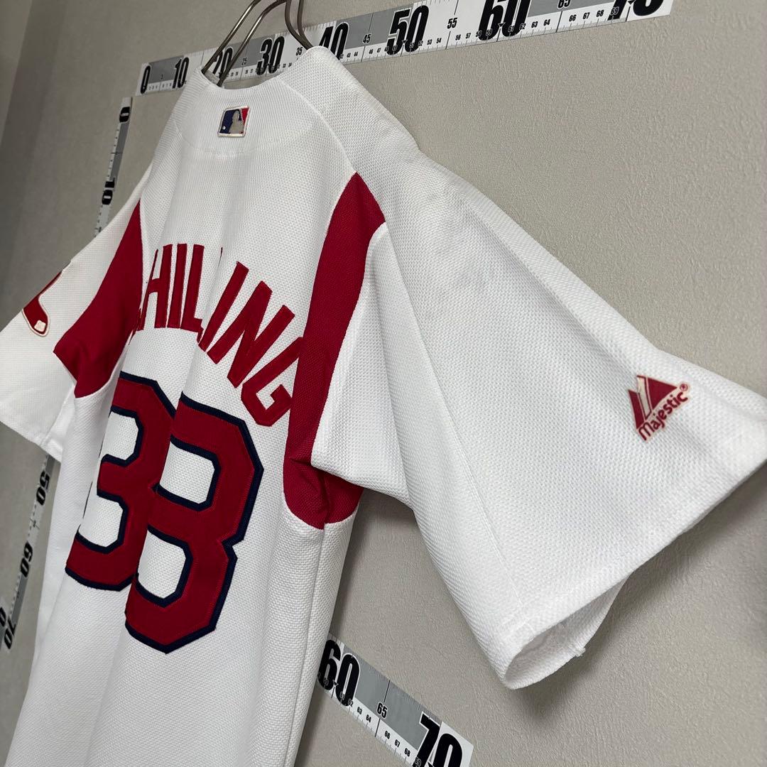 REDSOX レッドソックスマジェスティック SCHILLING38ユニフォーム