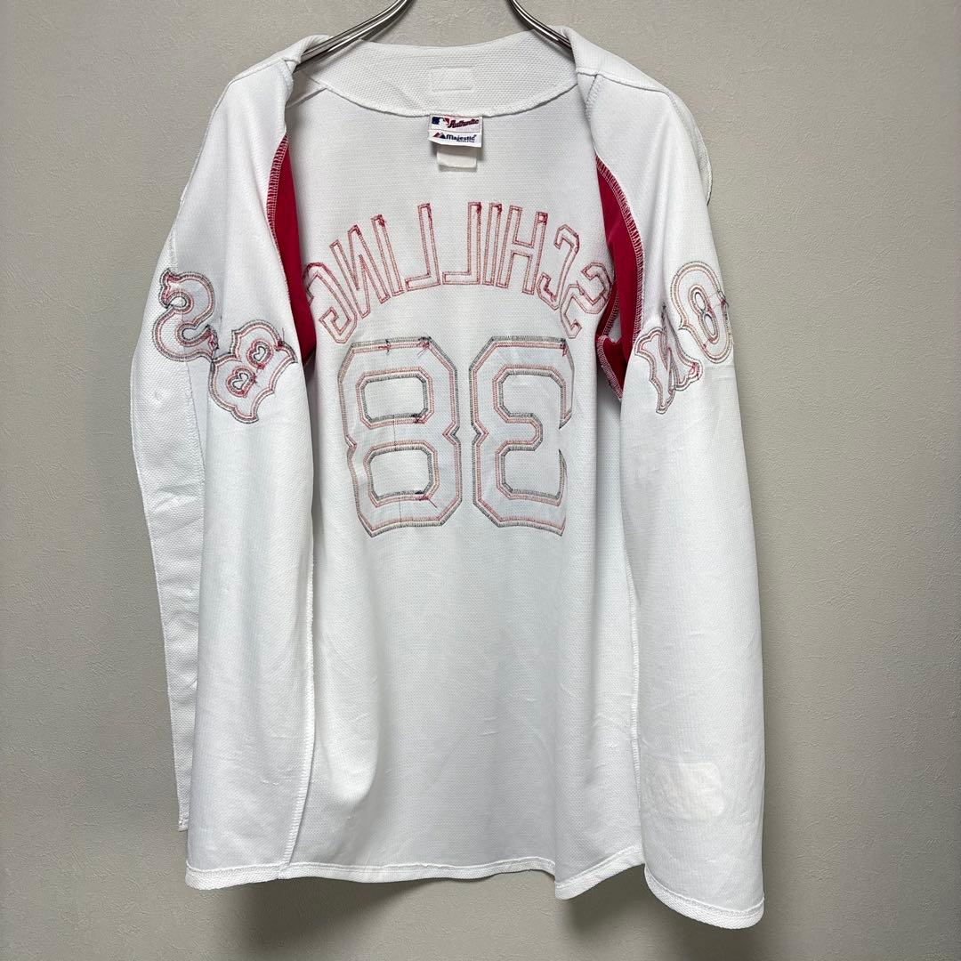 REDSOX レッドソックスマジェスティック SCHILLING38ユニフォーム