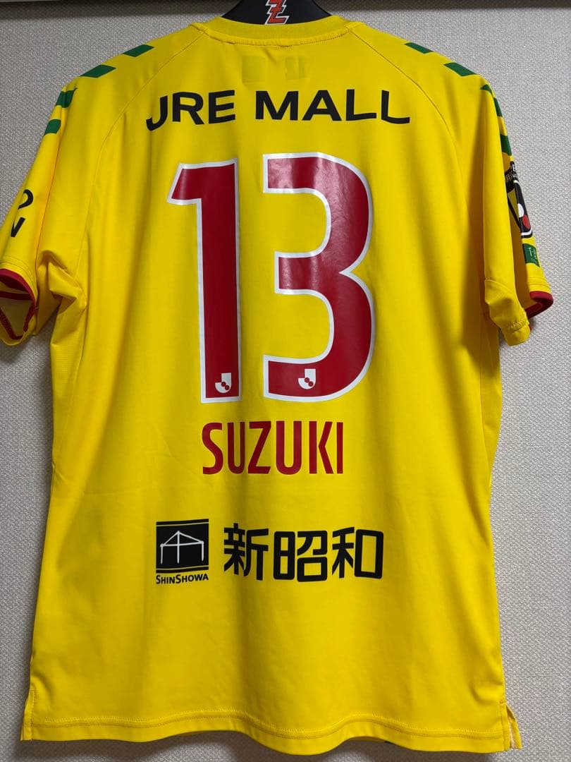 鈴木大輔【実使用】ユニフォーム　JEF UNITED市原・千葉